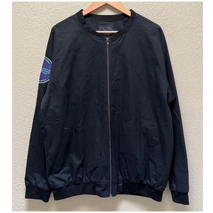 T-Factor Brand Appsflyer Drill Jacket Men Zip Up Jacket Size 2XL